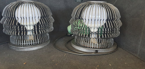 Lampada da tavolo, scrivania, in legno LVX